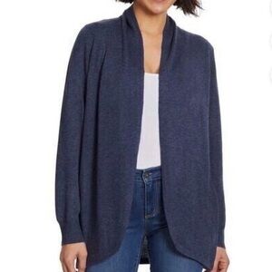 Ella Moss Navy Lightweight Cardigan NWT